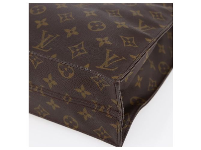 LOUIS VUITTON Borsa Sac Plat Monogram M51140 LV Auth 144636 Monogramma - vista 14
