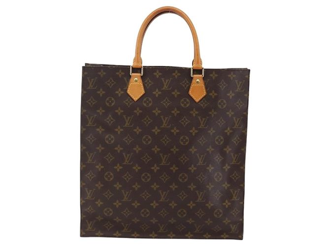 LOUIS VUITTON Borsa Sac Plat Monogram M51140 LV Auth 144636 Monogramma - vista 2
