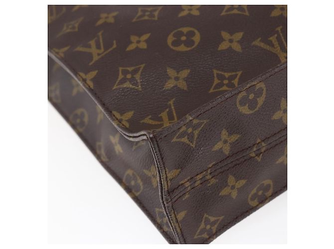 LOUIS VUITTON Borsa Sac Plat Monogram M51140 LV Auth 144636 Monogramma - vista 9