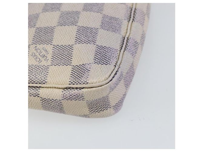 LOUIS VUITTON Pochette Accessori Damier Azur N51986 LV Auth 143621 - vista 14