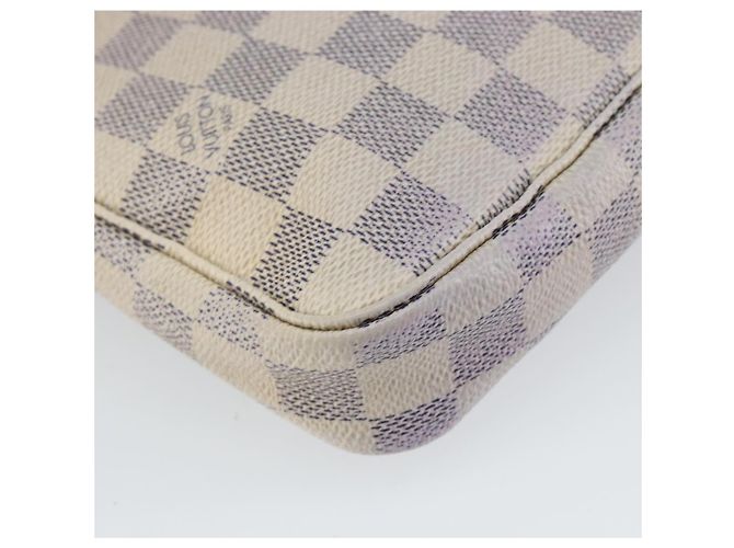 LOUIS VUITTON Pochette Accessori Damier Azur N51986 LV Auth 143621 - vista 16