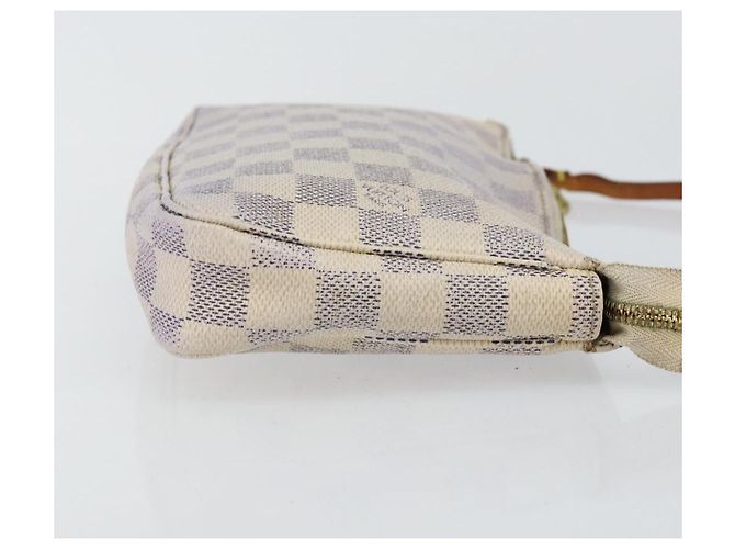 LOUIS VUITTON Pochette Accessori Damier Azur N51986 LV Auth 143621 - vista 3