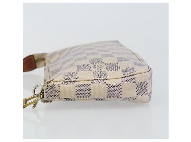 LOUIS VUITTON Pochette Accessori Damier Azur N51986 LV Auth 143621 - vista 4