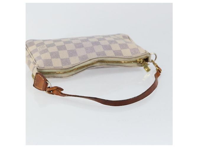 LOUIS VUITTON Pochette Accessori Damier Azur N51986 LV Auth 143621 - vista 7