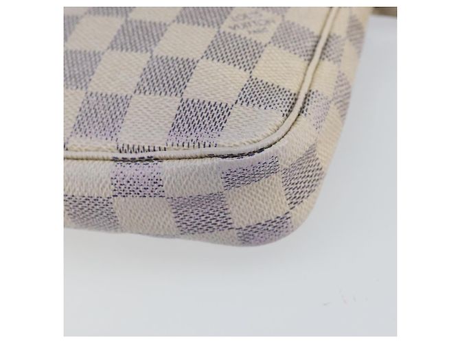 LOUIS VUITTON Pochette Accessori Damier Azur N51986 LV Auth 143621 - vista 9