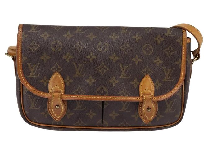 LOUIS VUITTON Monogram Gibeciere PM Borsa a Spalla M42248 LV Auth gh796 Monogramma - vista 13
