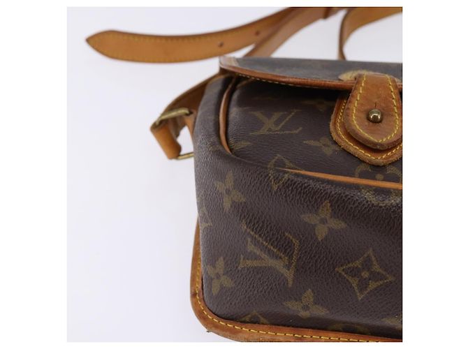 LOUIS VUITTON Monogram Gibeciere PM Borsa a Spalla M42248 LV Auth gh796 Monogramma - vista 14