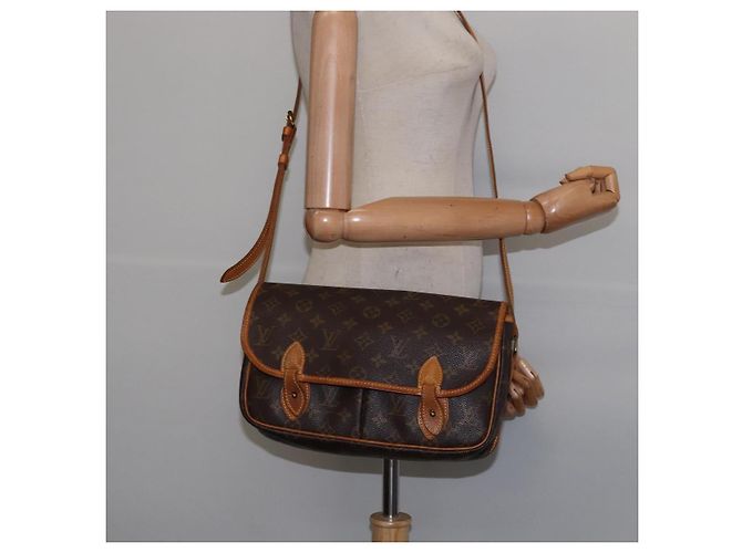 LOUIS VUITTON Monogram Gibeciere PM Borsa a Spalla M42248 LV Auth gh796 Monogramma - vista 21