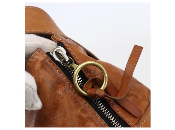 Chloé Borsa a Spalla Chloe Betty in Pelle Marrone Argento Oro Auth 144492 D'oro - vista 10