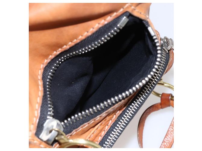 Chloé Borsa a Spalla Chloe Betty in Pelle Marrone Argento Oro Auth 144492 D'oro - vista 24
