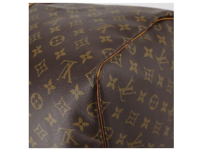LOUIS VUITTON Borsa Boston Monogram Keepall 55 M41424 LV Auth 143531 Monogramma - vista 15