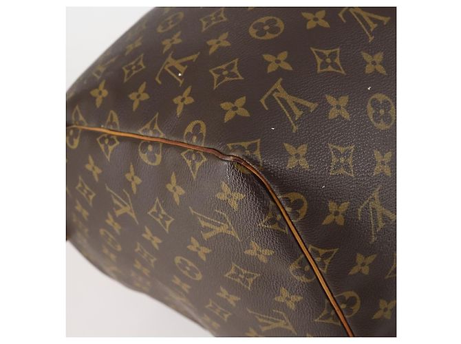 LOUIS VUITTON Borsa Boston Monogram Keepall 55 M41424 LV Auth 143531 Monogramma - vista 16