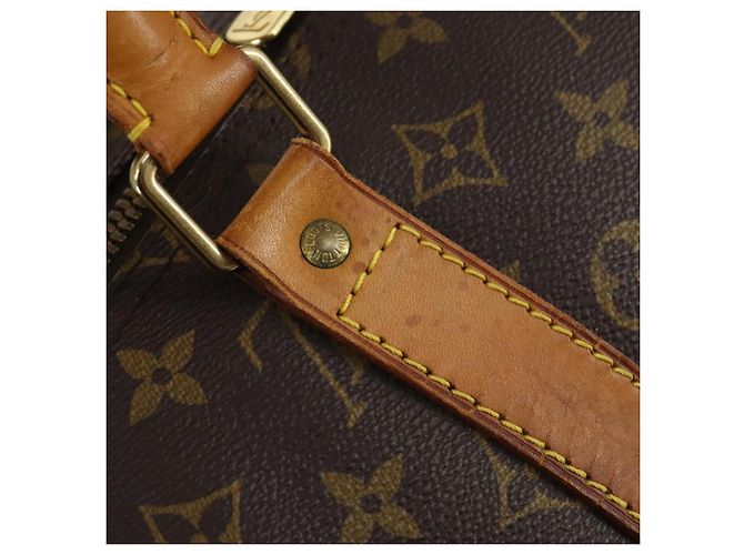 LOUIS VUITTON Borsa Boston Monogram Keepall 55 M41424 LV Auth 143531 Monogramma - vista 17