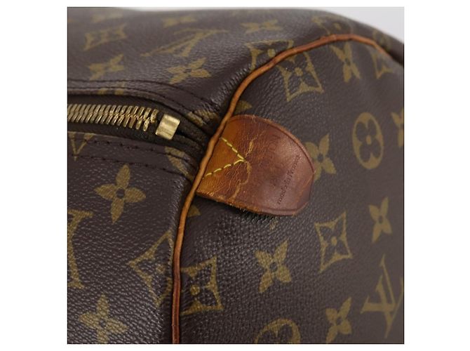 LOUIS VUITTON Borsa Boston Monogram Keepall 55 M41424 LV Auth 143531 Monogramma - vista 18