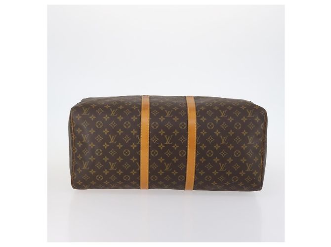 LOUIS VUITTON Borsa Boston Monogram Keepall 55 M41424 LV Auth 143531 Monogramma - vista 5
