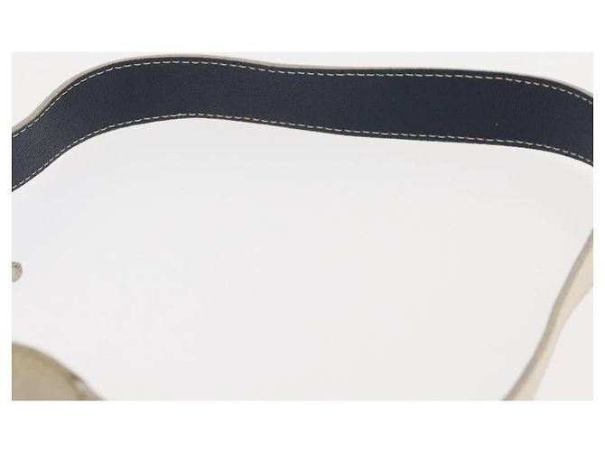 Borsa a Spalla LOEWE in Pelle Blu Navy Oro Auth 144366 D'oro - vista 14