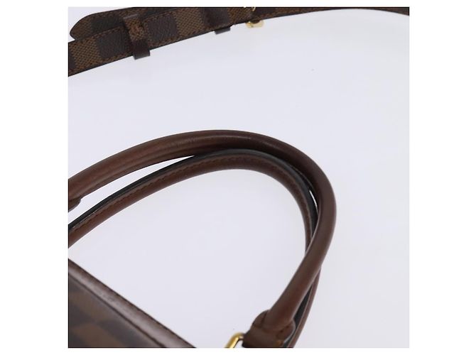 LOUIS VUITTON Borsa a Mano Damier Ebene Greenwich 2way N41337 LV Auth 143834 - vista 14