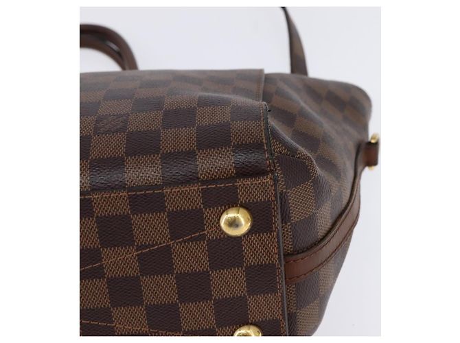 LOUIS VUITTON Borsa a Mano Damier Ebene Greenwich 2way N41337 LV Auth 143834 - vista 16