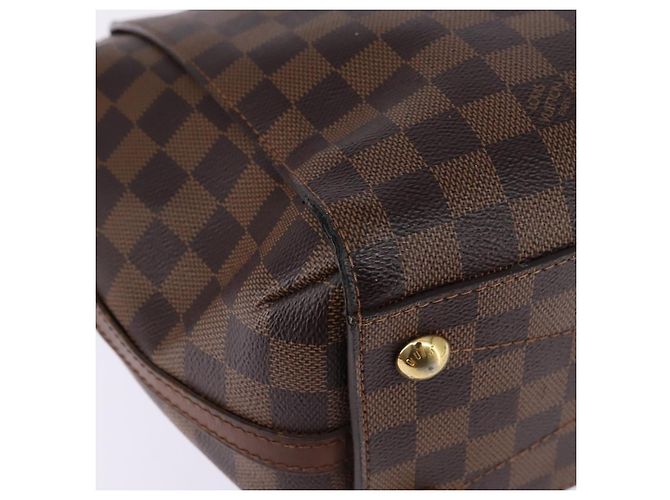 LOUIS VUITTON Borsa a Mano Damier Ebene Greenwich 2way N41337 LV Auth 143834 - vista 17