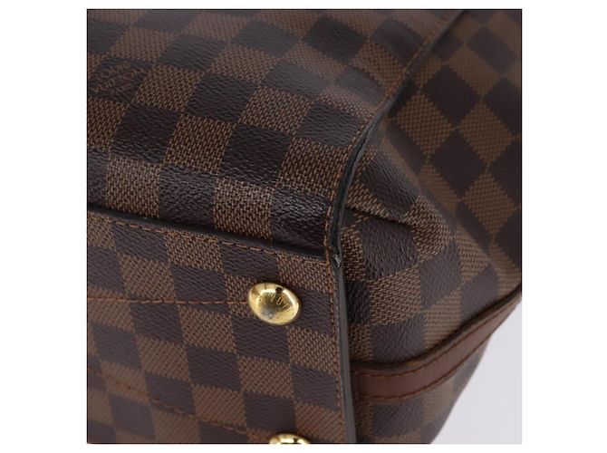 LOUIS VUITTON Borsa a Mano Damier Ebene Greenwich 2way N41337 LV Auth 143834 - vista 18
