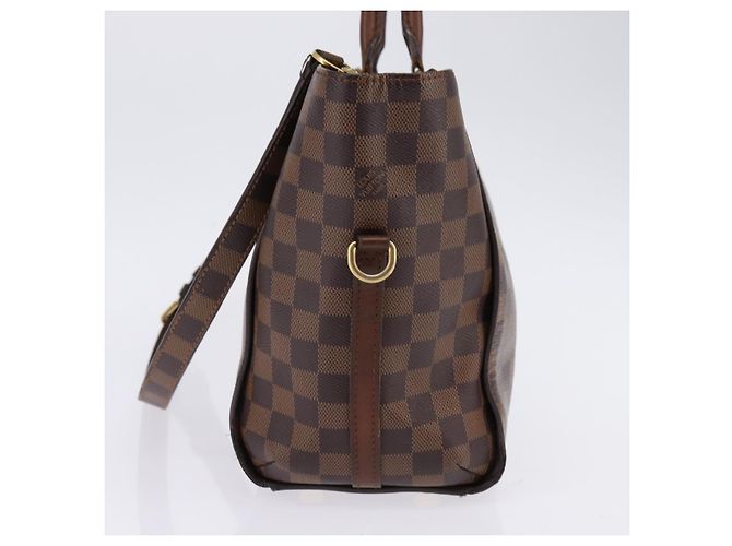 LOUIS VUITTON Borsa a Mano Damier Ebene Greenwich 2way N41337 LV Auth 143834 - vista 3