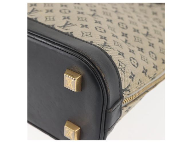 LOUIS VUITTON Mini Alma Alto Borsa a Mano Monogramma Blu M92202 LV Auth 143550 - vista 16