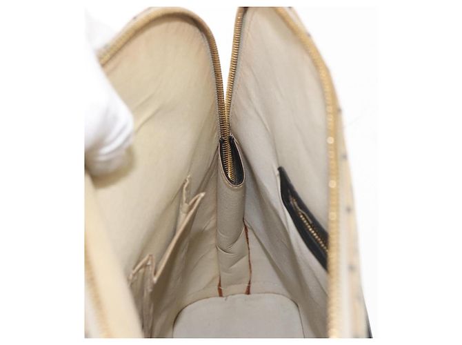 LOUIS VUITTON Mini Alma Alto Borsa a Mano Monogramma Blu M92202 LV Auth 143550 - vista 19