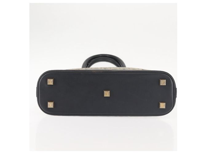 LOUIS VUITTON Mini Alma Alto Borsa a Mano Monogramma Blu M92202 LV Auth 143550 - vista 5