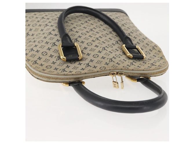 LOUIS VUITTON Mini Alma Alto Borsa a Mano Monogramma Blu M92202 LV Auth 143550 - vista 6