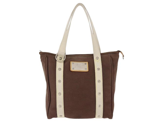 LOUIS VUITTON LV cup Cabas MM Antigua Borsa Tote Marrone M80663 LV Auth hk3144 - vista 13