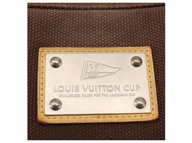 LOUIS VUITTON LV cup Cabas MM Antigua Borsa Tote Marrone M80663 LV Auth hk3144 - vista 18