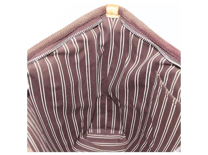 LOUIS VUITTON LV cup Cabas MM Antigua Borsa Tote Marrone M80663 LV Auth hk3144 - vista 20