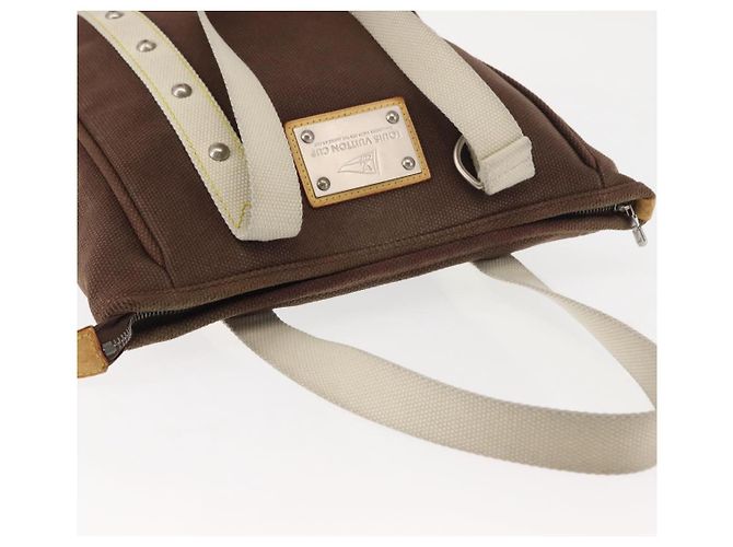 LOUIS VUITTON LV cup Cabas MM Antigua Borsa Tote Marrone M80663 LV Auth hk3144 - vista 6