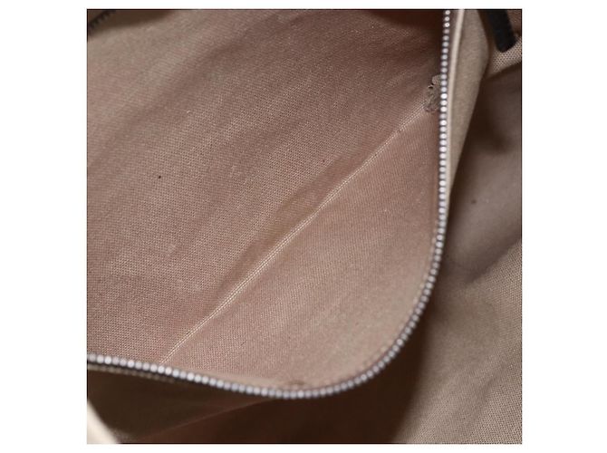 Borsa Tote PRADA in tela beige e blu chiaro Auth bs29888 - vista 11