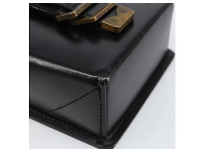 LOUIS VUITTON Borsa a Spalla Pister Pelle Nera M92222 LV Auth bs30025 Nero - vista 14