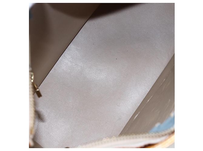 LOUIS VUITTON Borsa a Mano Monogram Vernis Houston Beige M91004 LV Auth BA6703 - vista 11