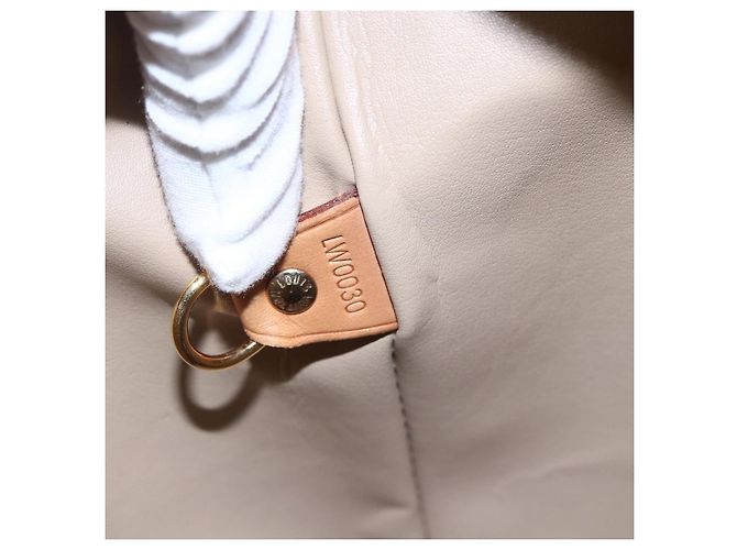 LOUIS VUITTON Borsa a Mano Monogram Vernis Houston Beige M91004 LV Auth BA6703 - vista 12