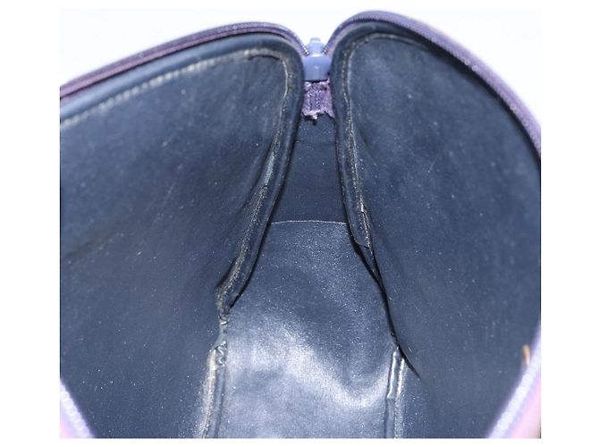 Borsa a Spalla in Tela Trotter Christian Dior Blu Navy e Oro Auth fm4881 D'oro - vista 18