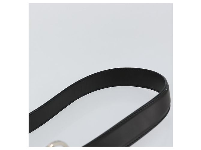 Borsa a Spalla Vala in Pelle Nera e Argento di Salvatore Ferragamo Auth BA6586 Nero - vista 8