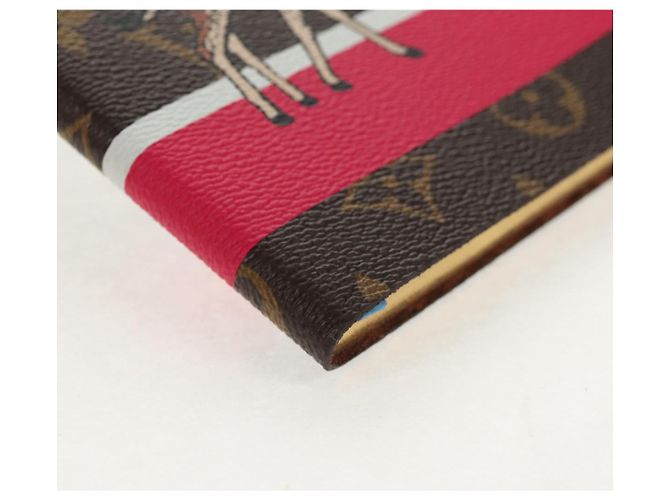 LOUIS VUITTON Monogram Kaye Clemence Note Cover GI0767 LV Auth 145799A - view 7