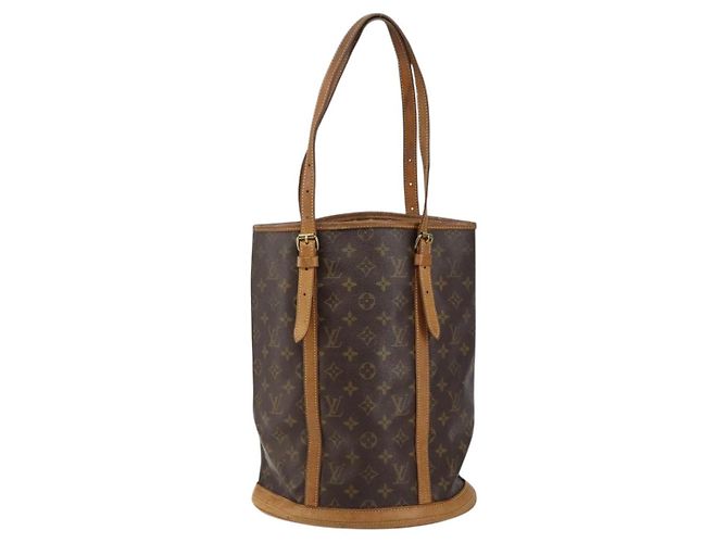 LOUIS VUITTON Borsa a Spalla Monogram Bucket GM M42236 LV Auth 145929 Monogramma - vista 13