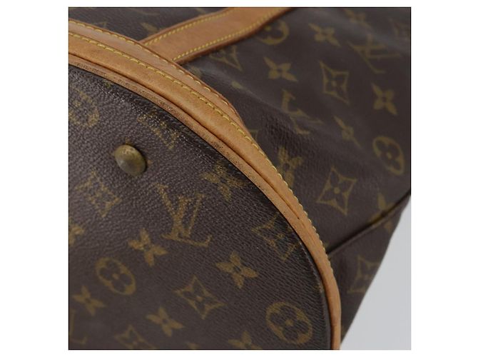 LOUIS VUITTON Borsa a Spalla Monogram Bucket GM M42236 LV Auth 145929 Monogramma - vista 14