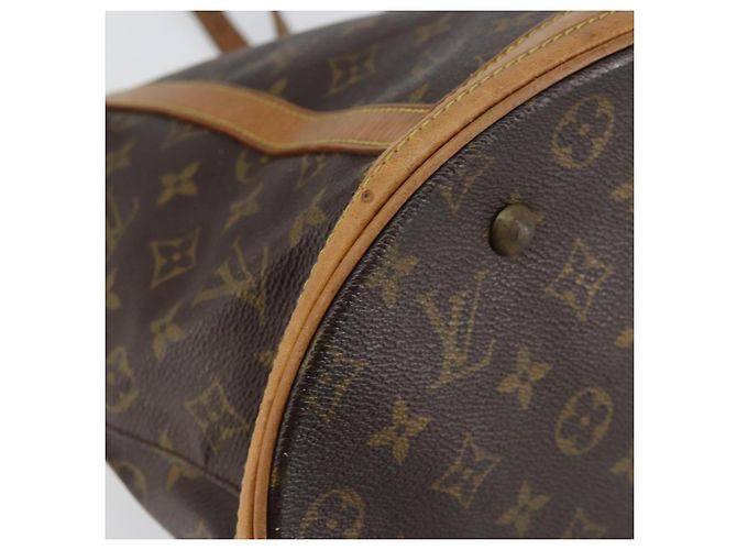 LOUIS VUITTON Borsa a Spalla Monogram Bucket GM M42236 LV Auth 145929 Monogramma - vista 15