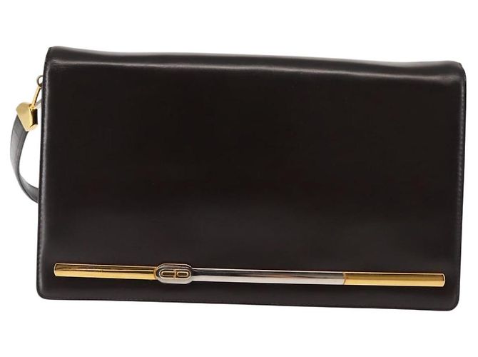 Borsa a Spalla Christian Dior in Pelle Marrone Auth BA6824 - vista 13
