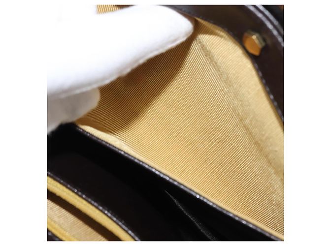 Borsa a Spalla Christian Dior in Pelle Marrone Auth BA6824 - vista 20
