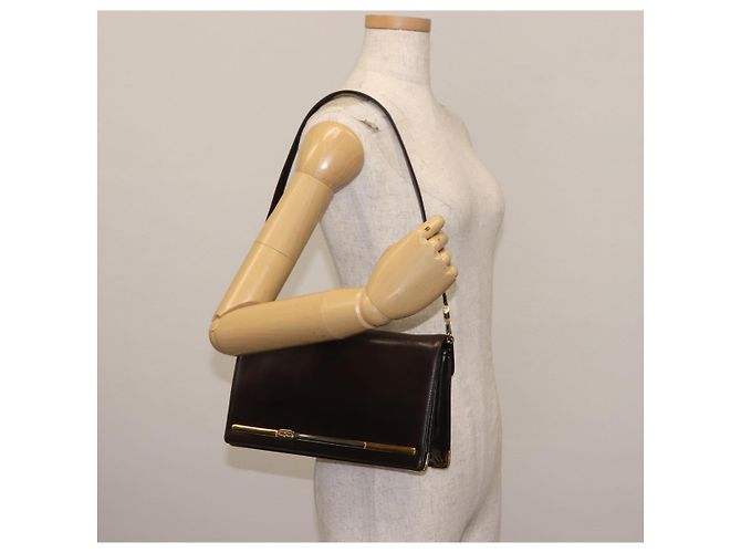 Borsa a Spalla Christian Dior in Pelle Marrone Auth BA6824 - vista 23