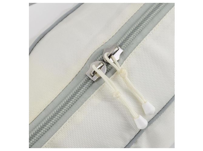 CHANEL Skitasche Sports Line aus Nylon in Weiß Silber CC Auth BA5290V - Ansicht 11