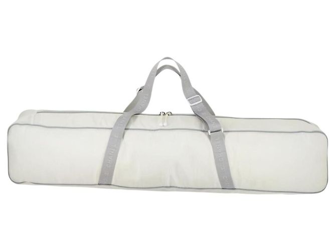 CHANEL Skitasche Sports Line aus Nylon in Weiß Silber CC Auth BA5290V - Ansicht 2