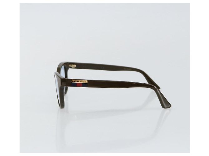 Gafas de sol GUCCI Sherry Line de plástico caqui Auth BA5568 - vista 4