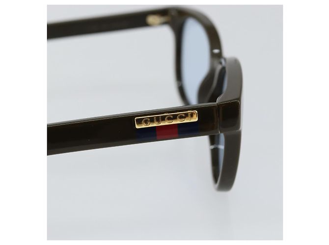 Gafas de sol GUCCI Sherry Line de plástico caqui Auth BA5568 - vista 8